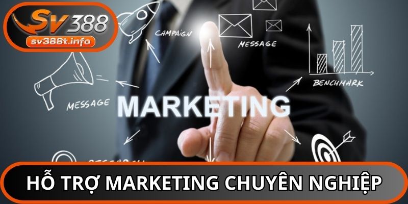 Đại lý được hỗ trợ Marketing chuyên nghiệp